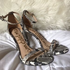 Sam Edelman Snake Skin Heels